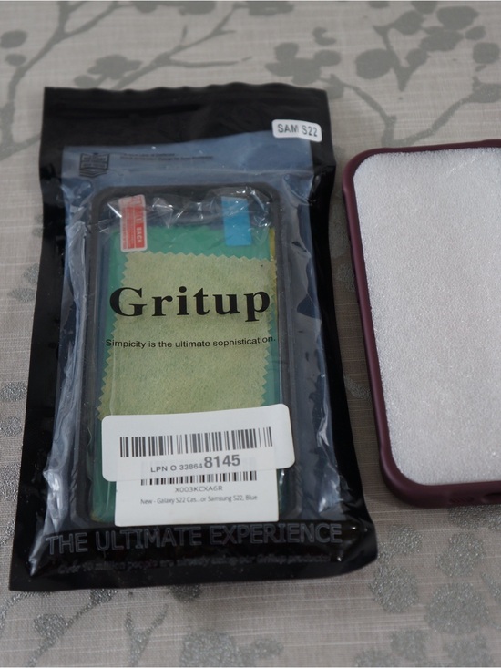 Gritu Other - Gritu Green Phone Case Insert with Blue Accent Two Cases IPhone And Samsung